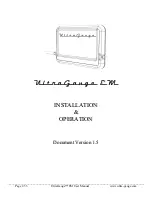UltraGauge EM Installation & Operation Manual preview