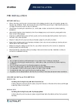 Preview for 6 page of UltraLift SPARTAN Product Manual