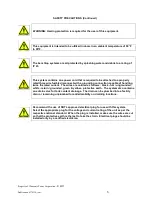 Предварительный просмотр 6 страницы Ultrasonic BT H Series Manual