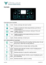 Предварительный просмотр 3 страницы Ultrawave IND Series Quick Manual