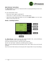 Preview for 6 page of Ultrawave Neon Series Instruction Manual