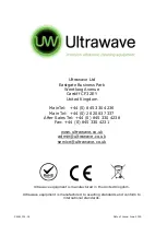 Preview for 28 page of Ultrawave Neon Series Instruction Manual