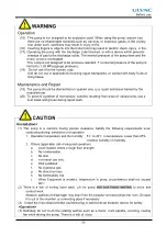 Preview for 11 page of Ulvac DAU-20 Series Instruction Manual