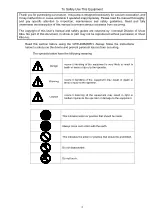 Предварительный просмотр 4 страницы Ulvac VWR-400M/ERH Instruction Manual