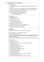 Preview for 22 page of Ulvac VWR-400M/ERH Instruction Manual