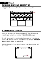 Preview for 6 page of UMAX Technologies Visionbook 14WR User Manual