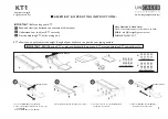 Preview for 1 page of Uncaged Ergonomics KT1 Assembly And Operating Instructions