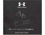 Under Armour FLASH X Quick Start Manual preview