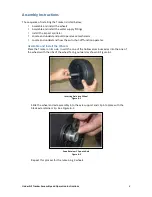 Preview for 6 page of Underhill Tracker T-400 Assembly Instructions And Operation Manual