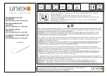 Unex 120-124-890 Operating Manual предпросмотр