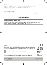 Preview for 2 page of Uni-Com 66439 Operating Instructions