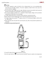 Предварительный просмотр 20 страницы UNI-T UT219PV User Manual