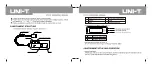 Предварительный просмотр 4 страницы UNI-T UT310 Series Operating Manual