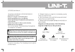 Предварительный просмотр 4 страницы UNI-T UTD5000 Series Manual