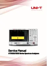 UNI-T UTS1000 Series Service Manual preview