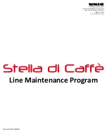 Unic Stella di Caffe Maintenance Procedures preview