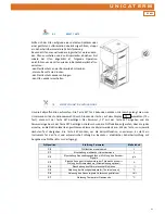 Preview for 61 page of Unicaterm ECO 6 User And Maintenance Manual
