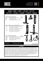 Unicol SBM Quick Start Manual preview