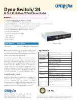 UNICOM FEP-31024T-3 Specifications preview