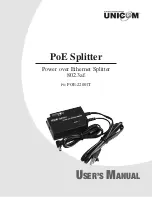 UNICOM PoE User Manual preview