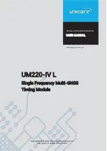 Preview for 1 page of unicore UM220-IV L Installation And Operation User Manual