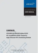 unicore UM960L Installation And Operation User Manual preview