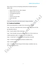 Preview for 8 page of UNICORECOMM UM220-IV M0 Installation And Operation User Manual