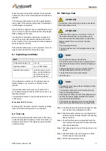 Preview for 11 page of unicraft ESW Series Operating Instructions Manual