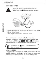 Предварительный просмотр 16 страницы Uniden 7000A Operating Manual