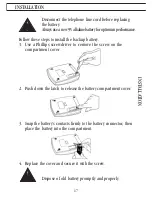 Предварительный просмотр 17 страницы Uniden 7000A Operating Manual