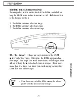 Предварительный просмотр 23 страницы Uniden 7000A Operating Manual