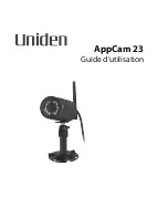 Uniden APPCAM23 Manual D'Utilisation preview