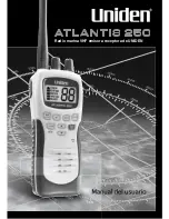 Uniden ATLANTIS250 BK - ATLANTIS 250 VHF Radio Manual Del Usuario preview