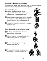 Preview for 11 page of Uniden ATLANTIS250 BK - ATLANTIS 250 VHF Radio Manual Del Usuario