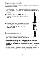 Preview for 12 page of Uniden ATLANTIS250 BK - ATLANTIS 250 VHF Radio Manual Del Usuario