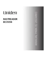 Uniden BC355N Manual Para El Usuario предпросмотр