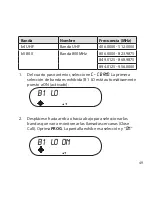 Предварительный просмотр 49 страницы Uniden BC355N Manual Para El Usuario