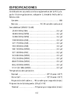 Preview for 62 page of Uniden BC75XLT Manual Para El Usuario