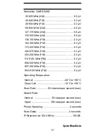 Preview for 57 page of Uniden BC95XLT User Manual