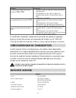 Preview for 19 page of Uniden BEARCAT 980 Manual Para El Usuario