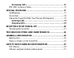 Preview for 3 page of Uniden BTS1200 User Manual