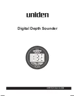 Uniden Clock Operating Manual preview