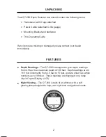 Preview for 4 page of Uniden Clock Operating Manual