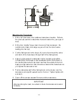 Предварительный просмотр 13 страницы Uniden Clock Operating Manual