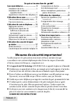 Preview for 2 page of Uniden D1688 Manual D'Utilisation