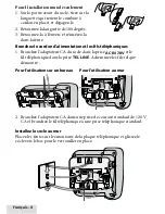 Preview for 4 page of Uniden D1688 Manual D'Utilisation