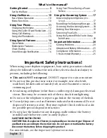 Предварительный просмотр 2 страницы Uniden D1688 User Manual