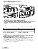 Предварительный просмотр 4 страницы Uniden D2998 User Manual