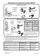 Uniden D3097 Series Guía Para El Usuario предпросмотр