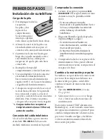 Preview for 3 page of Uniden D3280 Guía Para El Usuario